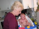 20040702 - Sydney and Grandma Bath * 1200 x 900 * (178KB)